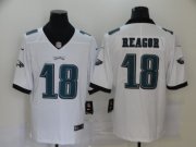 Wholesale Cheap Men's Philadelphia Eagles #18 Jalen Reagor White 2020 Vapor Untouchable Stitched NFL Nike Limited Jersey