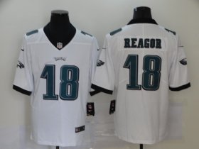 Wholesale Cheap Men\'s Philadelphia Eagles #18 Jalen Reagor White 2020 Vapor Untouchable Stitched NFL Nike Limited Jersey