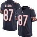 Wholesale Cheap Nike Bears #87 Tom Waddle Navy Blue Team Color Men's Stitched NFL Vapor Untouchable Limited Jersey