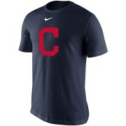 Wholesale Cheap Cleveland Indians Nike Legend Batting Practice Primary Logo Performance T-Shirt Navy