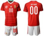 Wholesale Cheap Hungary Customized Home UEFA Euro 2020 Soccer Jersey