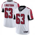 Wholesale Cheap Nike Falcons #63 Chris Lindstrom White Men's Stitched NFL Vapor Untouchable Limited Jersey