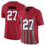 Wholesale Cheap Ohio State Buckeyes 27 Eddie George Red Elite College Football Jersey