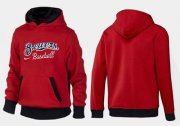 Wholesale Cheap Milwaukee Brewers Pullover Hoodie Red & Black