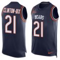 Wholesale Cheap Nike Bears #21 Ha Ha Clinton-Dix Navy Blue Team Color Men's Stitched NFL Limited Tank Top Jersey