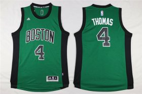 Wholesale Cheap Boston Celtics 4 Isaiah Thomas Green Swingman Jersey