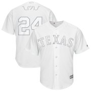 Wholesale Cheap Texas Rangers #24 Hunter Pence Majestic 2019 Players' Weekend Cool Base Player Jersey White