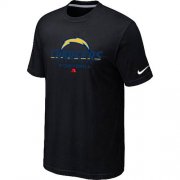 Wholesale Cheap Nike Los Angeles Chargers Big & Tall Critical Victory NFL T-Shirt Black