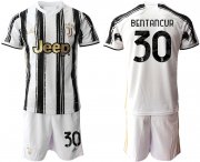 Wholesale Cheap Men 2020-2021 club Juventus home 30 white black Soccer Jerseys