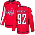 Wholesale Cheap Adidas Capitals #92 Evgeny Kuznetsov Red Home Authentic Stitched NHL Jersey