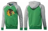 Wholesale Cheap Chicago Blackhawks Pullover Hoodie Green & Red