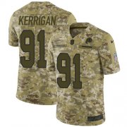 Wholesale Cheap Nike Redskins #91 Ryan Kerrigan Camo Men's Stitched NFL Limited 2018 Salute To Service Jersey