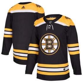 Wholesale Cheap Adidas Bruins Blank Black Home Authentic Youth Stitched NHL Jersey