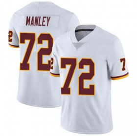 Wholesale Cheap Men\'s Washington Redskins #72 Dexter Manley Football Team White Limited Vapor Untouchable Nike Jersey