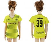 Wholesale Cheap Women's Dortmund #39 Bonmann Home Soccer Club Jersey