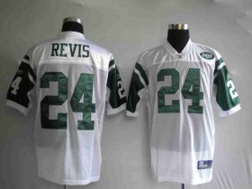 Wholesale Cheap Jets #24 Darrelle Revis Stitched White NFL Jersey