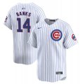 Cheap Men's Chicago Cubs #14 Ernie Banks White Cool Base Stitched Baseball Jersey