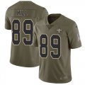 Wholesale Cheap Nike Saints #89 Josh Hill Olive Youth Stitched NFL Limited 2017 Salute to Service Jersey