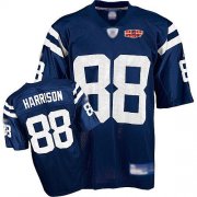 Wholesale Cheap Colts #88 Marvin Harrison Blue With Super Bowl Patch Stitched NFL Jersey