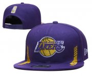 Wholesale Cheap Los Angeles Lakers Stitched Snapback Hats 070