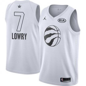 Wholesale Cheap Nike Raptors #7 Kyle Lowry White NBA Jordan Swingman 2018 All-Star Game Jersey