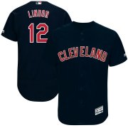 Wholesale Cheap Indians #12 Francisco Lindor Navy 2019 Flexbase Authentic Collection Stitched MLB Jersey