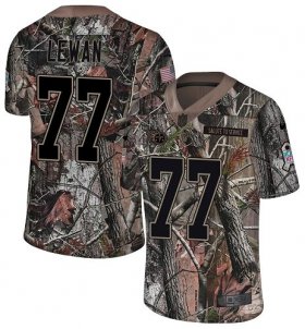 Wholesale Cheap Nike Titans #77 Taylor Lewan Camo Youth Stitched NFL Limited Rush Realtree Jersey