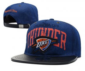 Wholesale Cheap NBA Oklahoma City Thunder Snapback Ajustable Cap Hat XDF 043