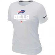 Wholesale Cheap Women's Nike Buffalo Bills Critical Victory NFL T-Shirt White