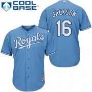 Wholesale Cheap Royals #16 Bo Jackson Light Blue Cool Base Stitched Youth MLB Jersey