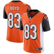 Wholesale Cheap Nike Bengals #83 Tyler Boyd Orange Alternate Men's Stitched NFL Vapor Untouchable Limited Jersey