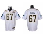 Wholesale Cheap Nike Panthers #67 Ryan Kalil White 2016 Pro Bowl Men's Stitched NFL Elite Jersey