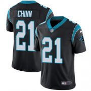 Wholesale Cheap Nike Panthers #21 Jeremy Chinn Black Team Color Men's Stitched NFL Vapor Untouchable Limited Jersey