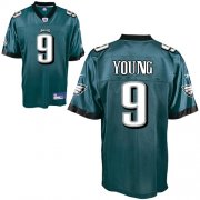 Wholesale Cheap Eagles #9 Vince Young Green Stitched NFL Jersey
