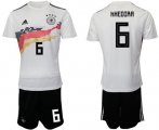 Wholesale Cheap Germany #6 Khedira White Home Soccer Country Jersey