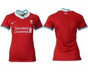 Wholesale Cheap Women 2020-2021 Liverpool home aaa version blank red Soccer Jerseys