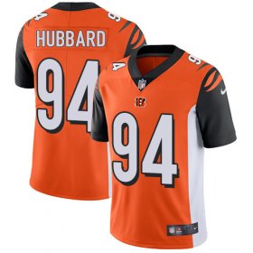 Wholesale Cheap Nike Bengals #94 Sam Hubbard Orange Alternate Men\'s Stitched NFL Vapor Untouchable Limited Jersey