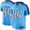 Wholesale Cheap Nike Titans #94 Austin Johnson Light Blue Men's Stitched NFL Limited Rush Jersey