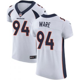 Wholesale Cheap Nike Broncos #94 DeMarcus Ware White Men\'s Stitched NFL Vapor Untouchable Elite Jersey