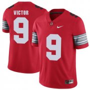 Wholesale Cheap Ohio State Buckeyes 9 Binjimen Victor Red 2018 Spring Game College Football Limited Jersey