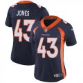 Wholesale Cheap Nike Broncos #43 Joe Jones Navy Blue Alternate Women's Stitched NFL Vapor Untouchable Limited Jersey