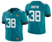 Wholesale Cheap Men's Jacksonville Jaguars #38 Shaquill Griffin Blue 2021 Vapor Untouchable Stitched NFL Nike Limited Jersey