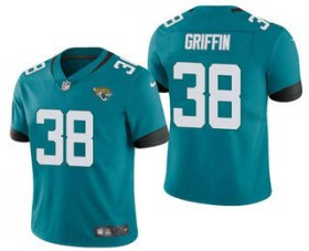 Wholesale Cheap Men\'s Jacksonville Jaguars #38 Shaquill Griffin Blue 2021 Vapor Untouchable Stitched NFL Nike Limited Jersey