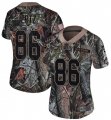 Wholesale Cheap Nike Eagles #86 Zach Ertz Camo Women's Stitched NFL Limited Rush Realtree Jersey