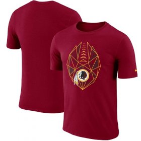 Wholesale Cheap Men\'s Washington Redskins Nike Burgundy Fan Gear Icon Performance T-Shirt