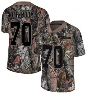 Wholesale Cheap Nike Rams #70 Joseph Noteboom Camo Men\'s Stitched NFL Limited Rush Realtree Jersey