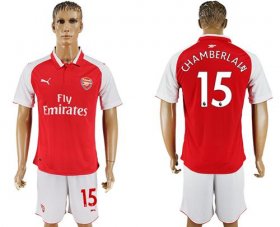 Wholesale Cheap Arsenal #15 Chamberlain Home Soccer Club Jersey