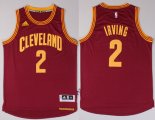 Wholesale Cheap Cleveland Cavaliers #2 Kyrie Irving Revolution 30 Swingman 2014 New Red Jersey