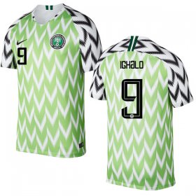 Wholesale Cheap Nigeria #9 Ighalo Home Soccer Country Jersey