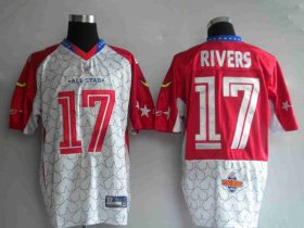 Wholesale Cheap Chargers Phillip Rivers #17 Stitched 2010 Pro Bowl AFC NFL Jersey